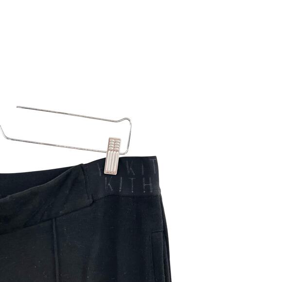 Kith Paloma Tailored Sweatpants Pants Elastic Waist Cotton Tapered Black Size XL - Picture 6 of 14